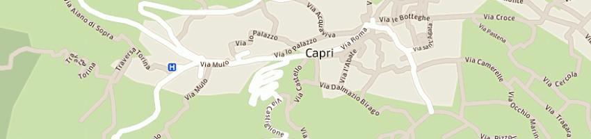 Mappa della impresa itesa spa a CAPRI