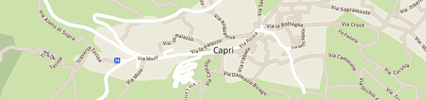 Mappa della impresa hotel capri a CAPRI