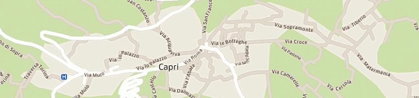 Mappa della impresa trs evolution spa a CAPRI