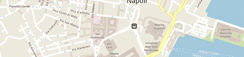 Mappa della impresa margherita srl a NAPOLI