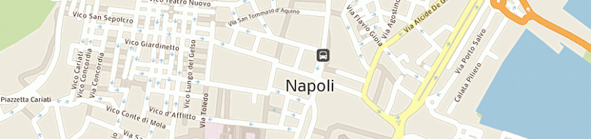 Mappa della impresa maresca a NAPOLI