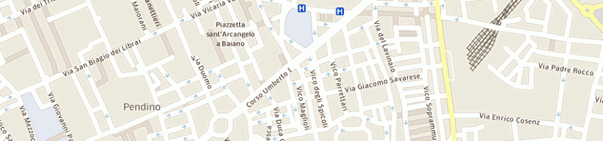 Mappa della impresa photo express di virno maria a NAPOLI