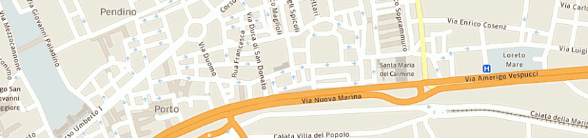 Mappa della impresa iacullo giulio a NAPOLI