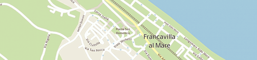 Mappa della impresa taverna del vicolo di mastrangelo antonio e c sas a FRANCAVILLA AL MARE