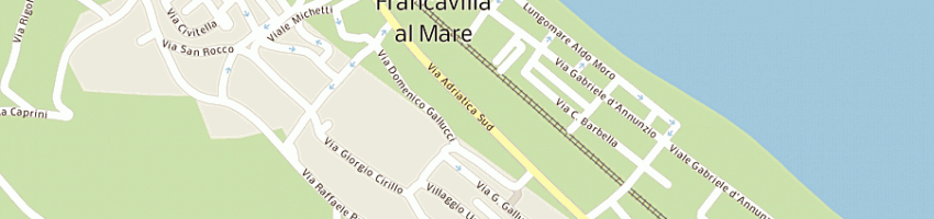 Mappa della impresa vetreria rapino di rapino giancarlo a FRANCAVILLA AL MARE