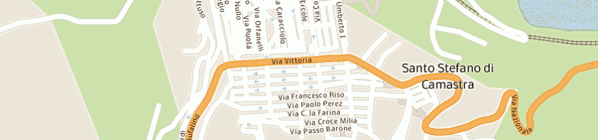 Mappa della impresa municipio a SANTO STEFANO DI CAMASTRA