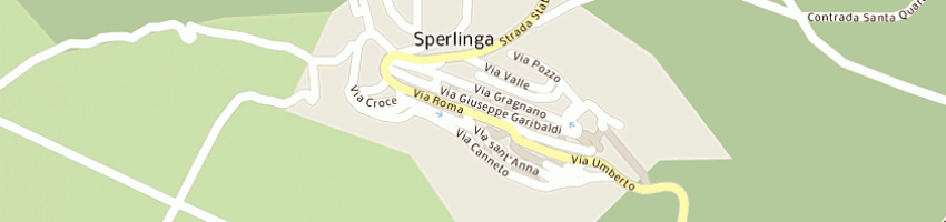 Mappa della impresa municipio a SPERLINGA