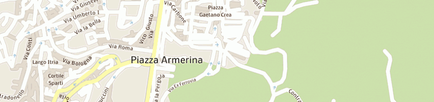 Mappa della impresa europe group srl a PIAZZA ARMERINA