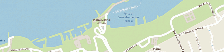 Mappa della impresa bar ruccio a SORRENTO