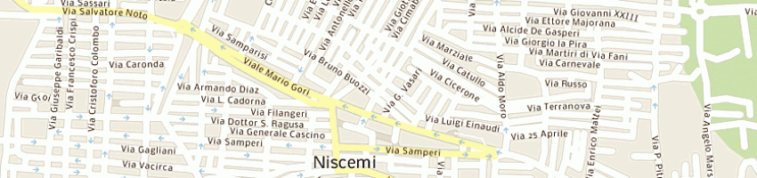 Mappa della impresa studio di fisioterapia saraca giuseppa a NISCEMI