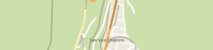 Mappa della impresa l'angolino da filippo srl a SAN VITO CHIETINO