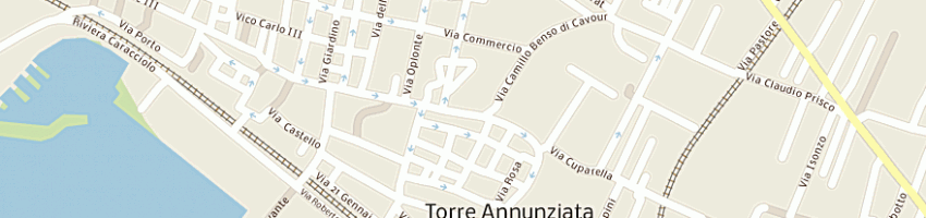 Mappa della impresa del sorbo aniello a TORRE ANNUNZIATA