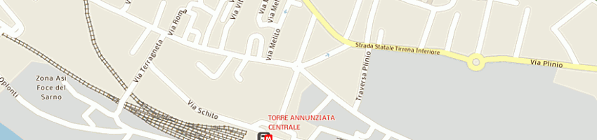 Mappa della impresa falanga gennaro a TORRE ANNUNZIATA