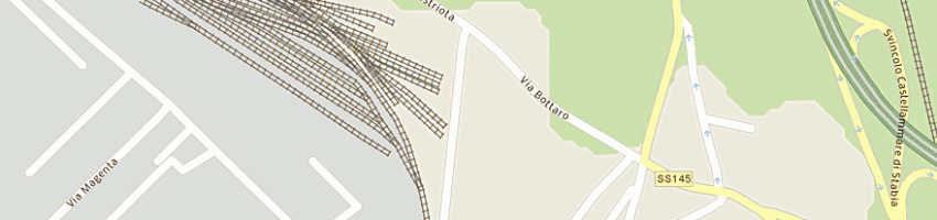 Mappa della impresa cdi centro distribuzione imballaggi di bergamasco paolo a TORRE ANNUNZIATA