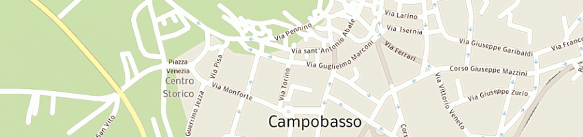 Mappa della impresa ristorante aciniello di di cesare ennio a CAMPOBASSO