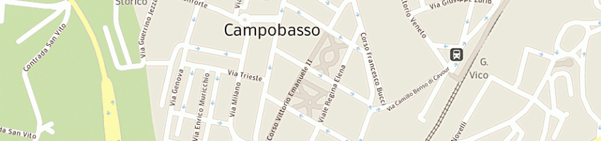 Mappa della impresa istituto di bellezza a CAMPOBASSO