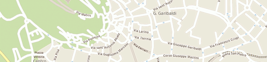 Mappa della impresa trattoria da nonno cecchino di michele corsillo a CAMPOBASSO