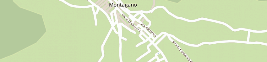 Mappa della impresa municipio a MONTAGANO