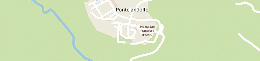 Mappa della impresa comando stazione forestale a PONTELANDOLFO