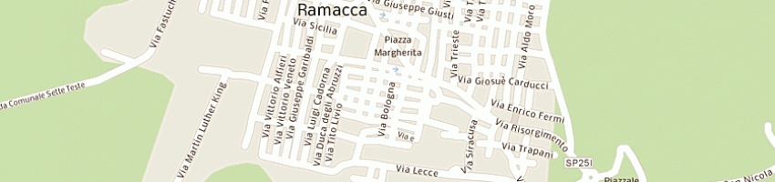 Mappa della impresa cinema la spina di la spina rita maria grazia a RAMACCA