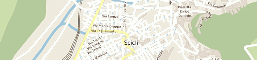 Mappa della impresa laboratorio di analisi cliniche di giovanni occhipinti e c a SCICLI