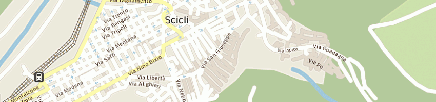 Mappa della impresa rinzo vincenzo a SCICLI