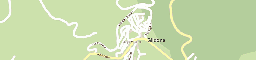 Mappa della impresa vitale giovanni frantoio oleario a GILDONE