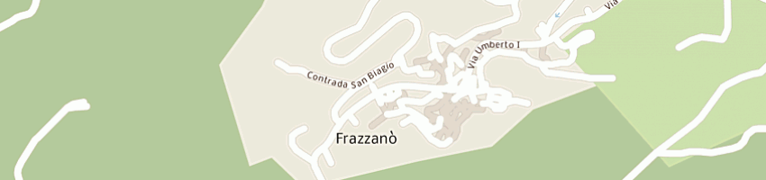 Mappa della impresa miracola santina a FRAZZANO 