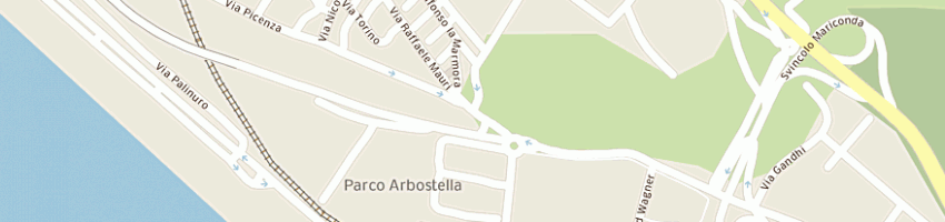 Mappa della impresa candida sergio a SALERNO