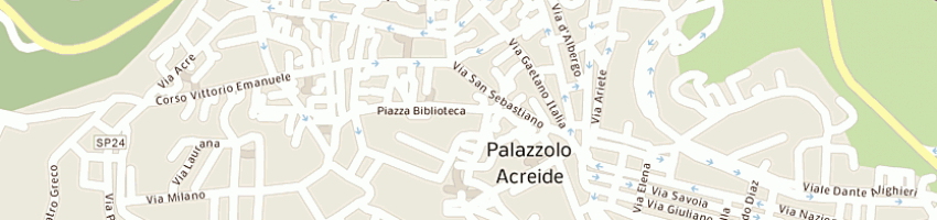 Mappa della impresa caligiore pietro a PALAZZOLO ACREIDE