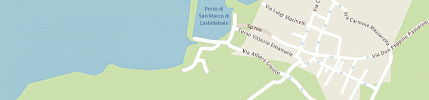 Mappa della impresa hotel l'approdo a CASTELLABATE