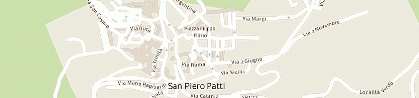 Mappa della impresa azienda unita' sanitaria locale n5 a SAN PIERO PATTI