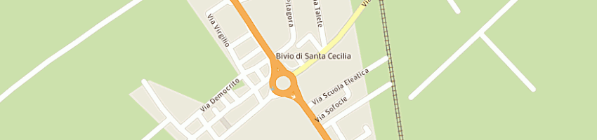 Mappa della impresa phone center infante a EBOLI