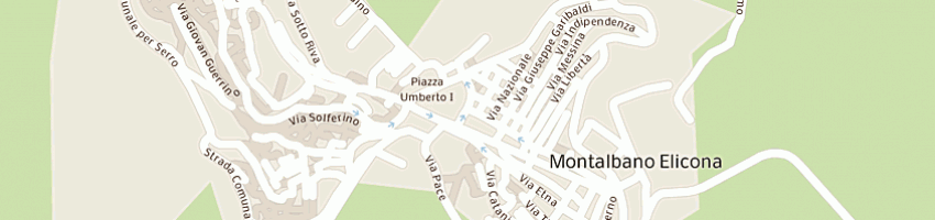 Mappa della impresa municipio a MONTALBANO ELICONA