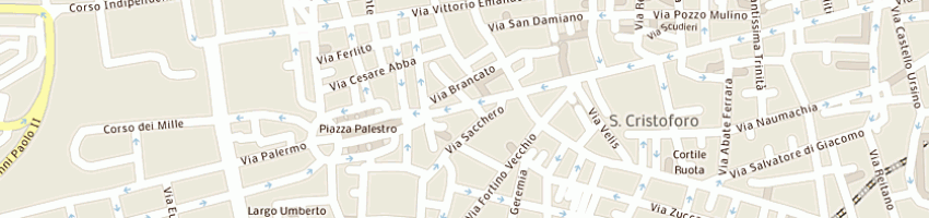 Mappa della impresa spampinato rosario a CATANIA