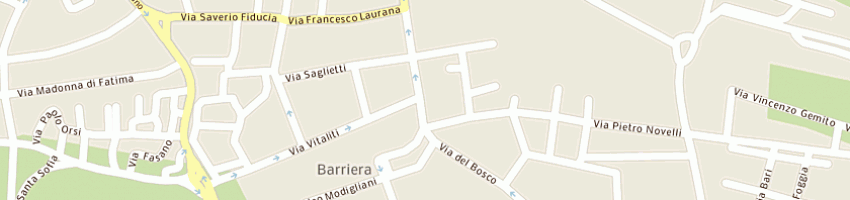 Mappa della impresa flaminia srl a CATANIA