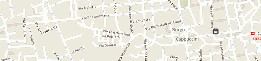 Mappa della impresa mirabella giuseppe a CATANIA