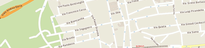 Mappa della impresa mongioi signorino a CATANIA