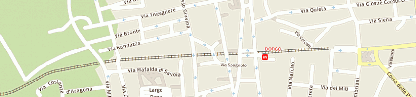 Mappa della impresa x e plus di graciela edith franco a CATANIA