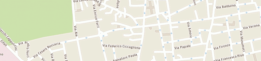 Mappa della impresa bianco antonino a CATANIA