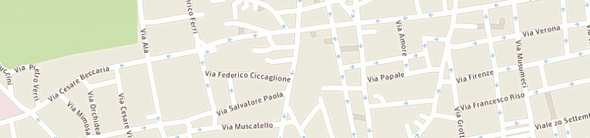 Mappa della impresa universita' degli studi a CATANIA