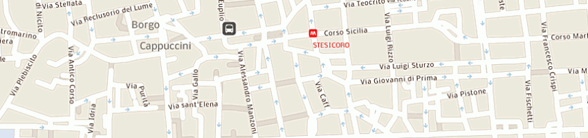 Mappa della impresa centro caffe' di fassari antonino a CATANIA