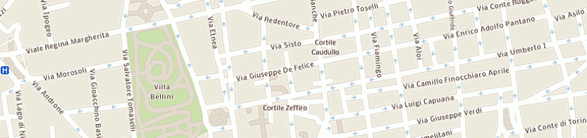 Mappa della impresa cumitini francesco a CATANIA