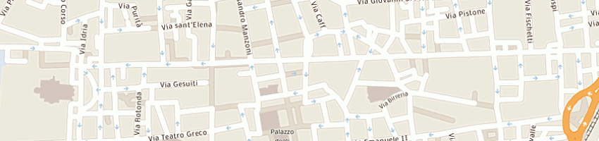 Mappa della impresa zappala' rosaria a CATANIA