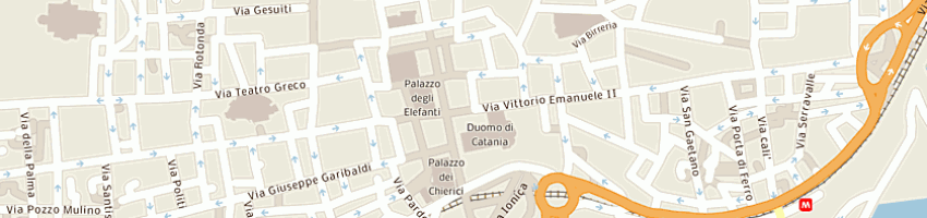 Mappa della impresa parisi serafina a CATANIA