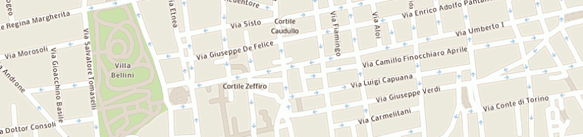 Mappa della impresa sciuto antonio a CATANIA