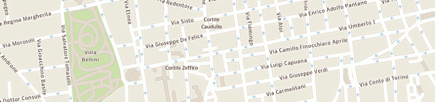 Mappa della impresa manzella a CATANIA