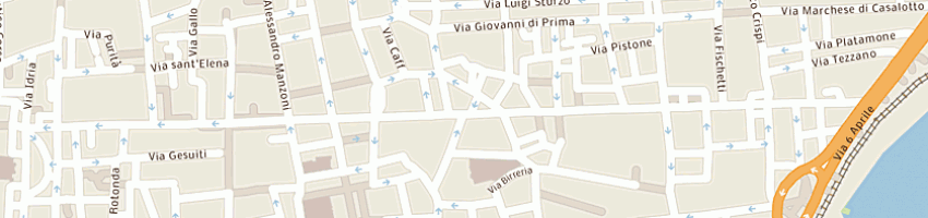 Mappa della impresa pierino gaetano a CATANIA