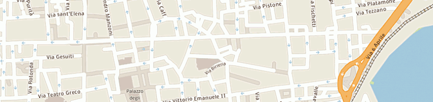 Mappa della impresa profumo di pane di pistone pietro a CATANIA