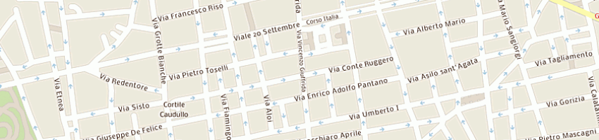 Mappa della impresa change point af srl a CATANIA